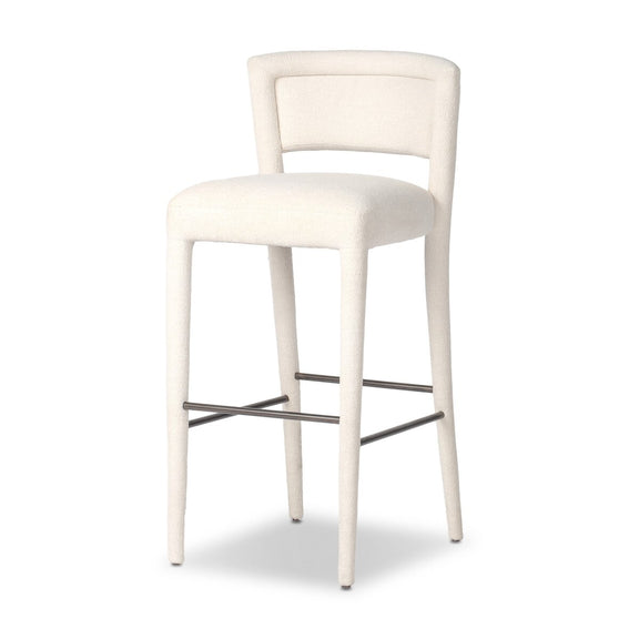 Beverly Bar + Counter Stool - Crypton Wayfarer Snow