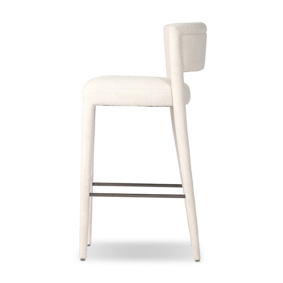 Beverly Bar + Counter Stool - Crypton Wayfarer Snow