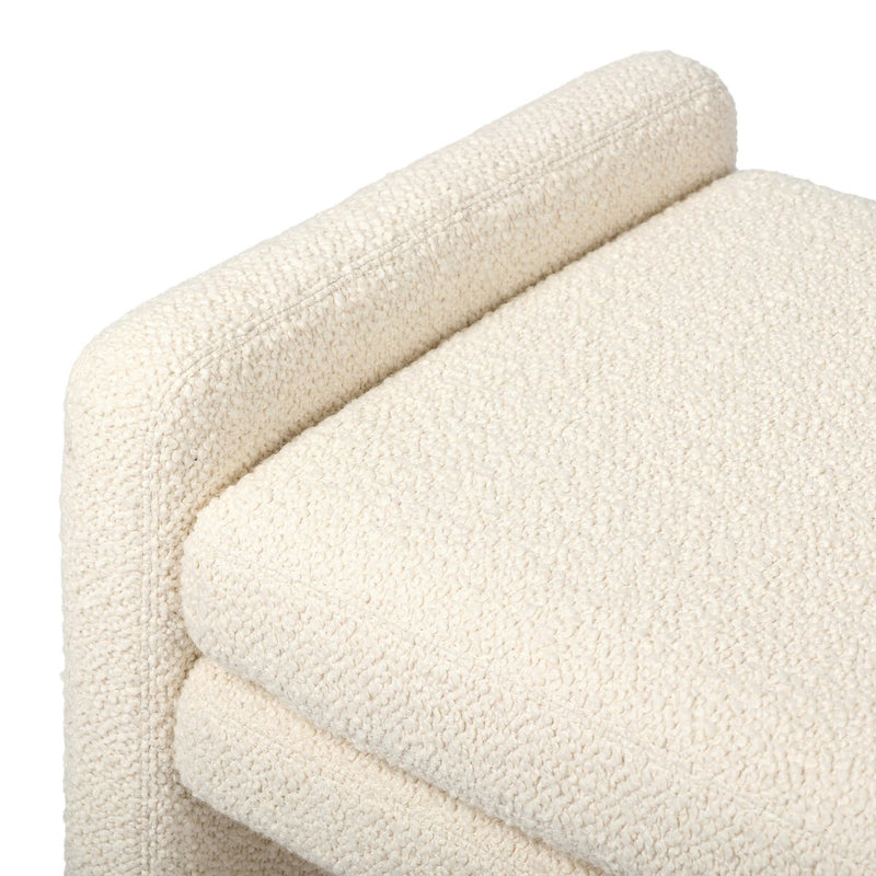 Serena Ottoman - Durham Cream