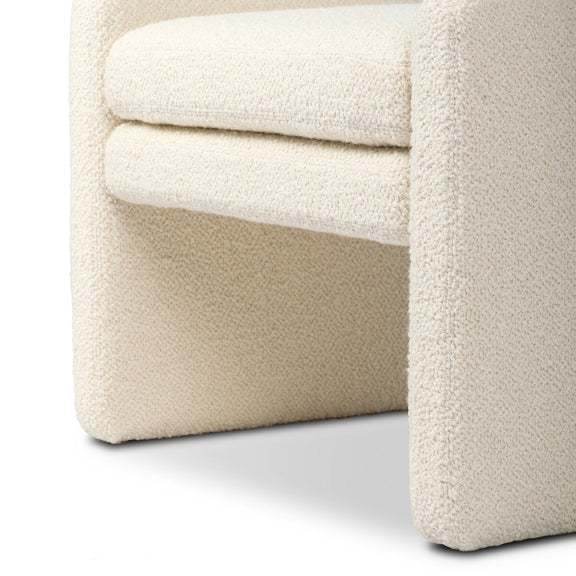 Serena Ottoman - Durham Cream