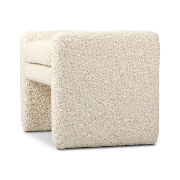 Serena Ottoman - Durham Cream