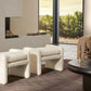 Serena Ottoman - Durham Cream