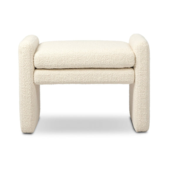 Serena Ottoman - Durham Cream