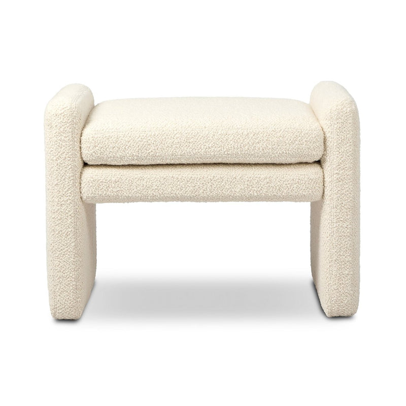 Serena Ottoman - Durham Cream