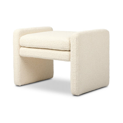 Serena Ottoman - Durham Cream