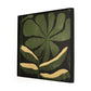 Macro Floral by Coup d'Esprit - Black Maple Floater