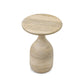 Cora Nesting End Table - Textured Sandy Grey