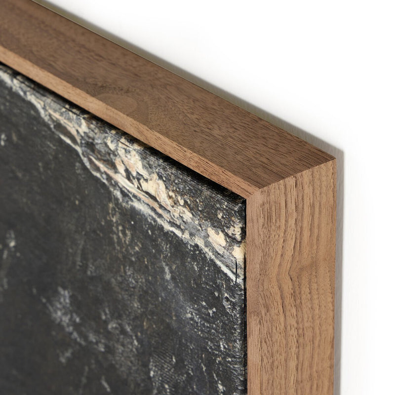 Deposition by Paul Meyer - Rustic Walnut Floater