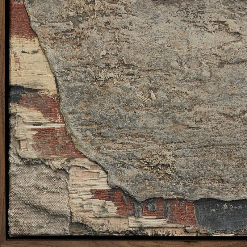 Deposition by Paul Meyer - Rustic Walnut Floater
