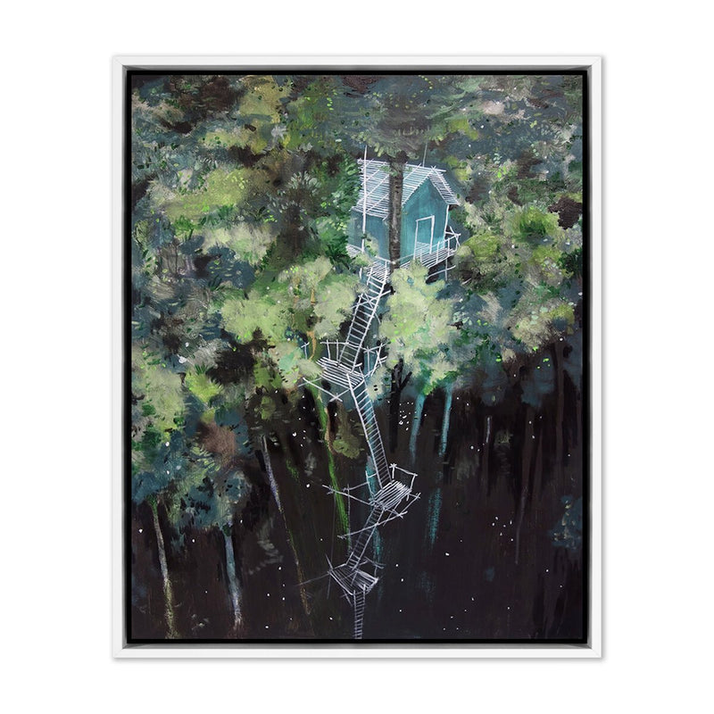 Up In The Trees by Peter De Boer - White Maple