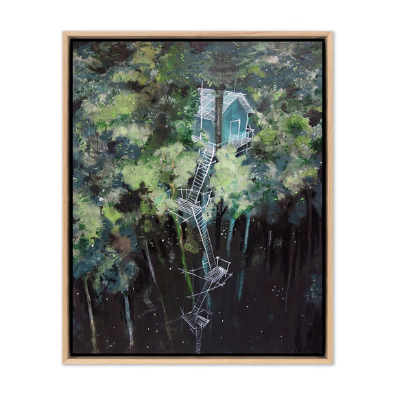 Up In The Trees by Peter De Boer - White Oak