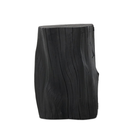 Amiko End Table - Black Resin