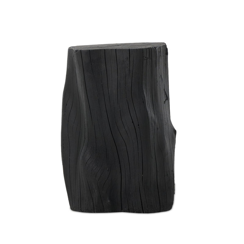 Amiko End Table - Black Resin