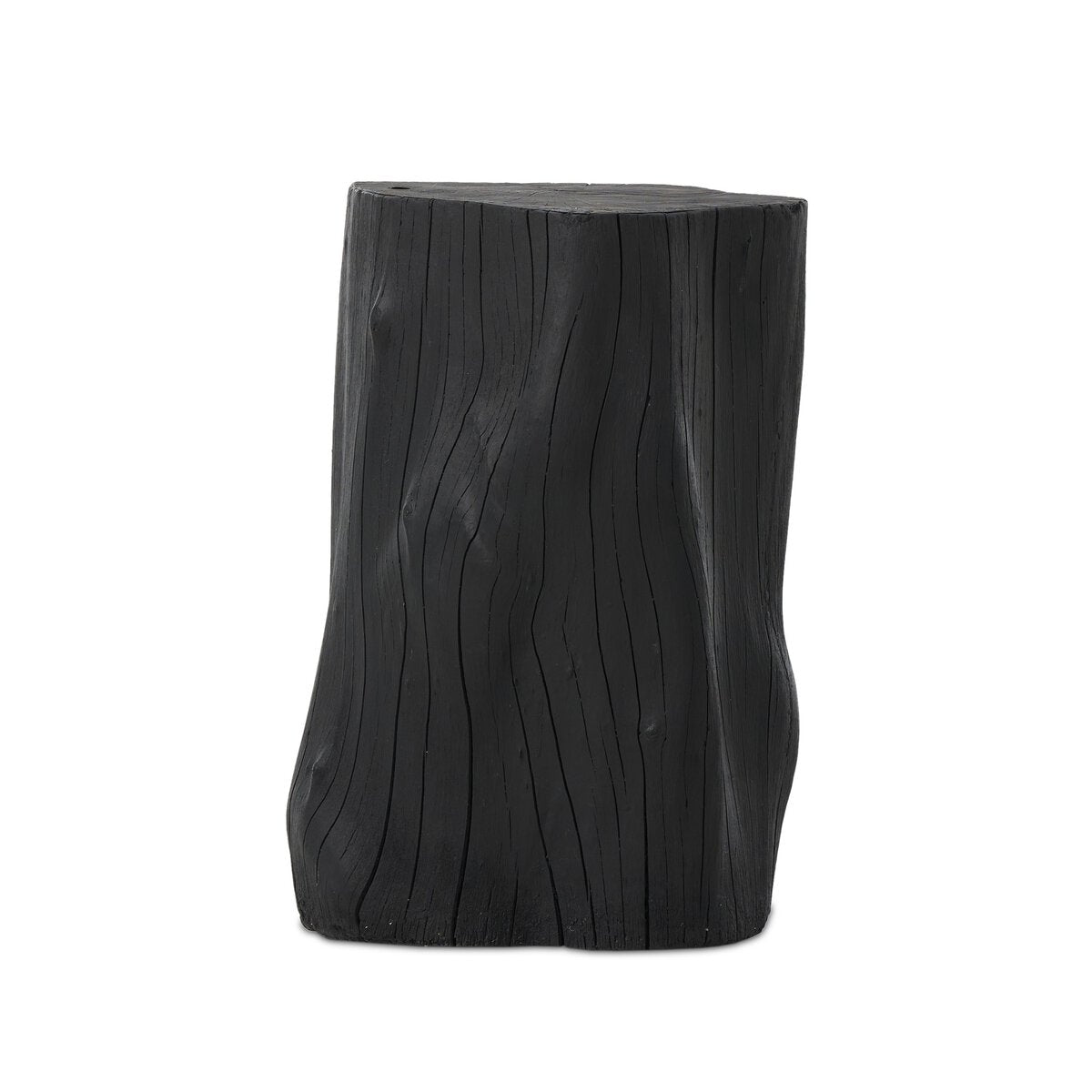 Amiko End Table - Black Resin