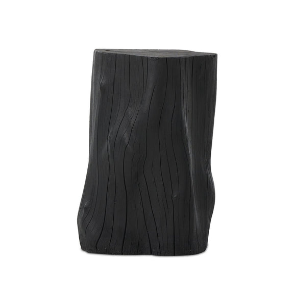 Amiko End Table - Black Resin