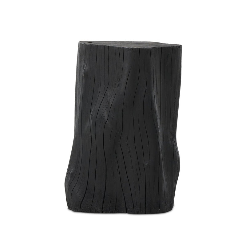 Amiko End Table - Black Resin
