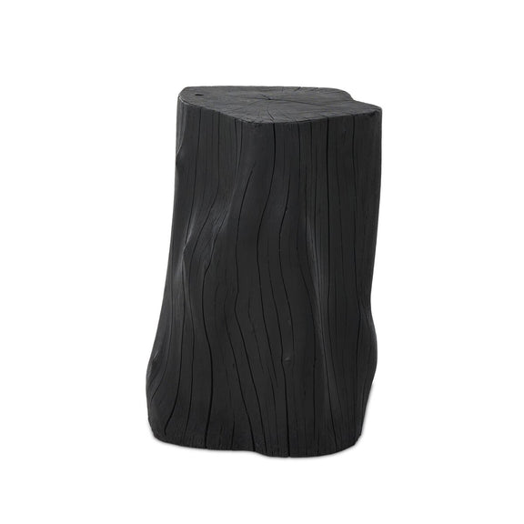 Amiko End Table - Black Resin