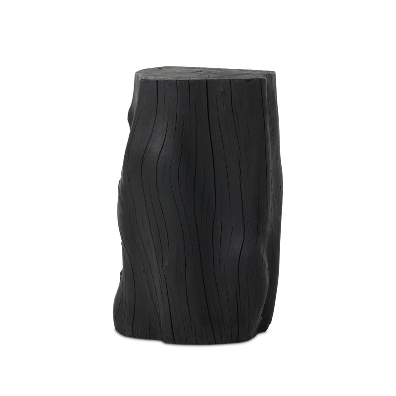 Amiko End Table - Black Resin