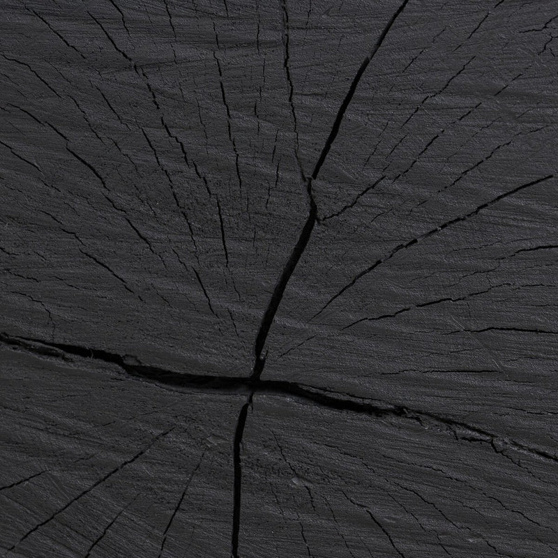 Vesto End Table - Black Resin