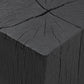 Vesto End Table - Black Resin