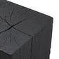 Vesto End Table - Black Resin