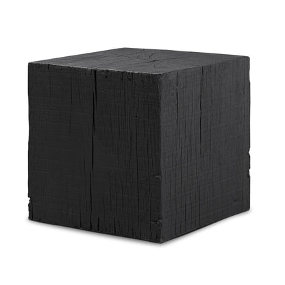 Vesto End Table - Black Resin