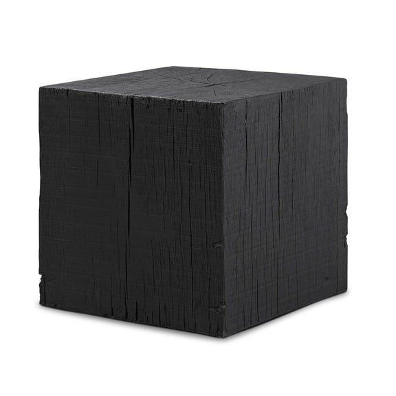 Vesto End Table - Black Resin