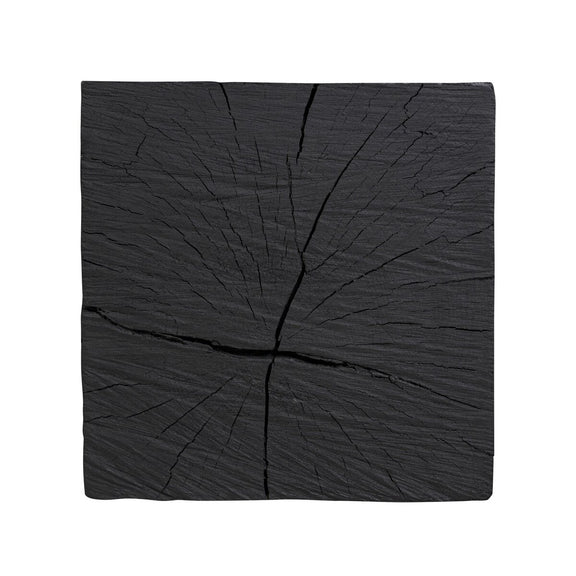Vesto End Table - Black Resin