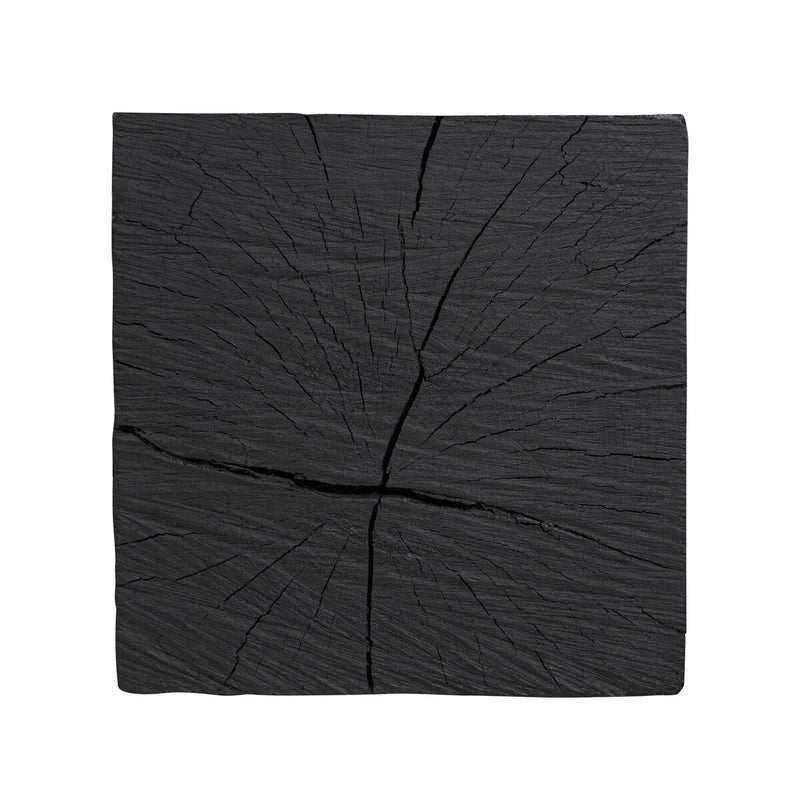 Vesto End Table - Black Resin