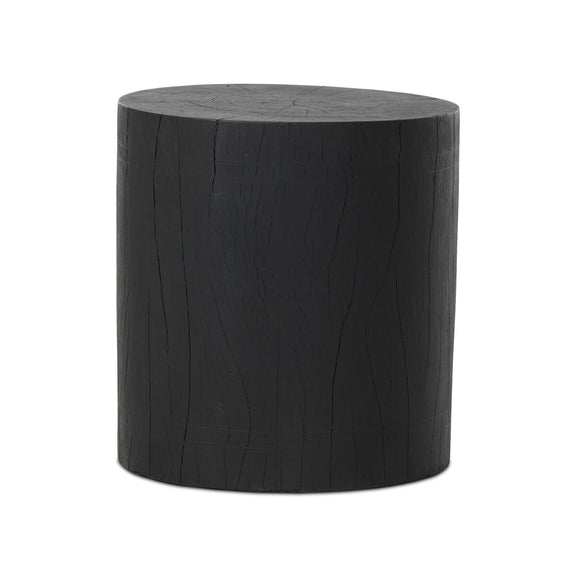Layo End Table - Black Resin
