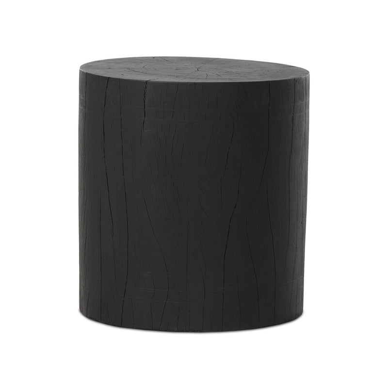 Layo End Table - Black Resin