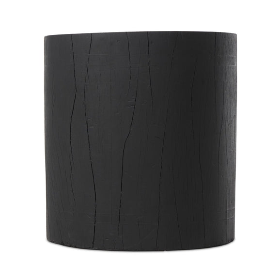 Layo End Table - Black Resin