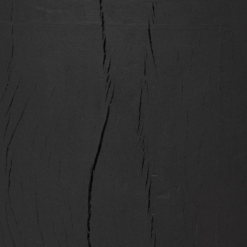 Layo End Table - Black Resin