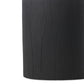 Layo End Table - Black Resin
