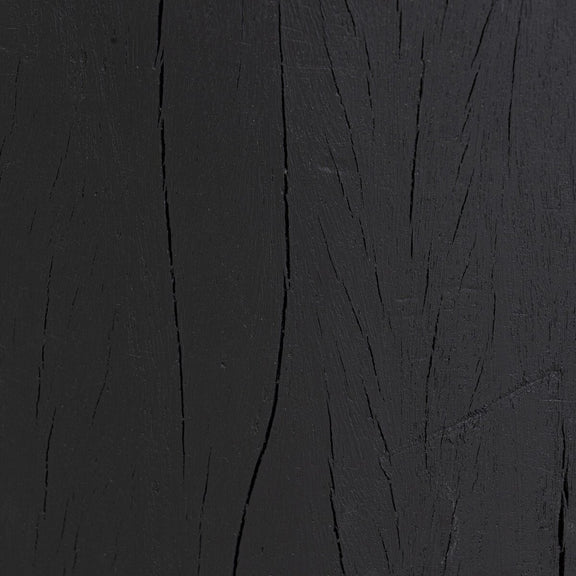 Layo End Table - Black Resin