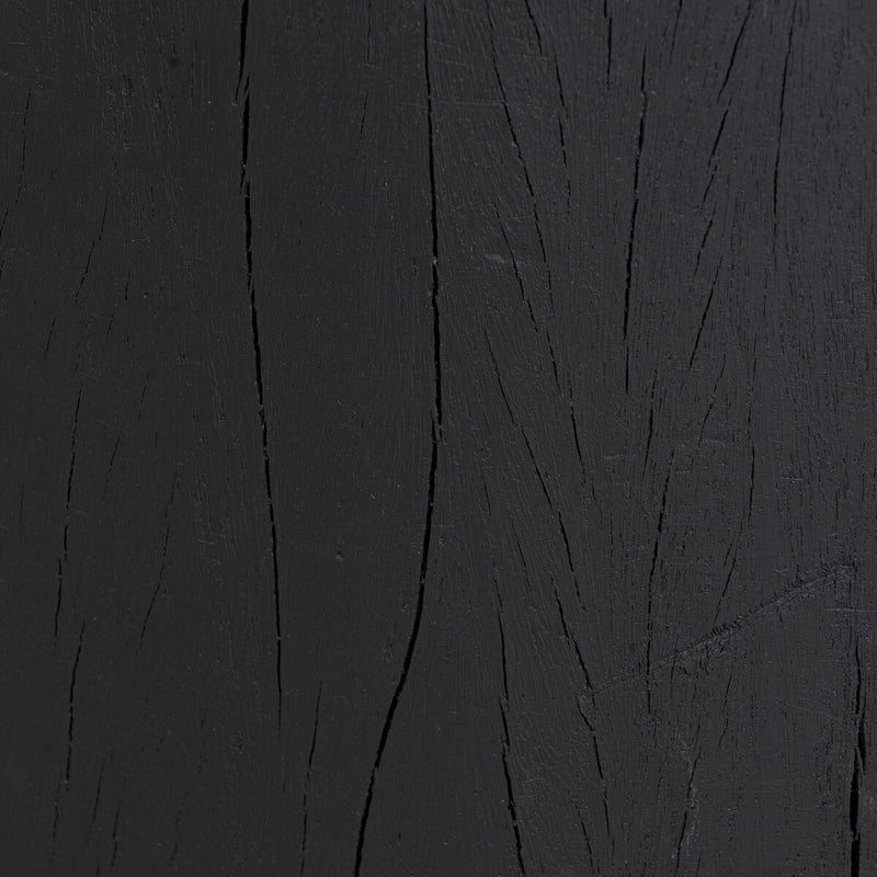 Layo End Table - Black Resin