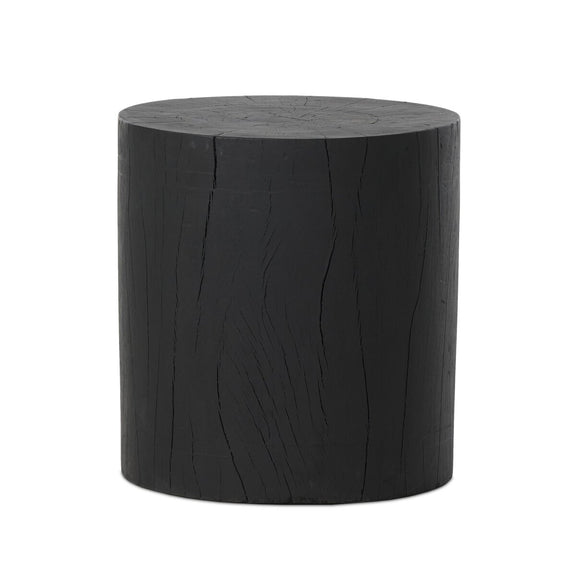 Layo End Table - Black Resin
