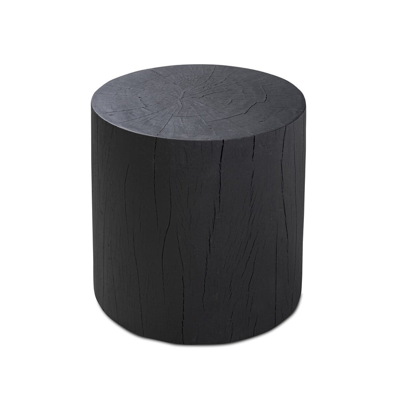 Layo End Table - Black Resin