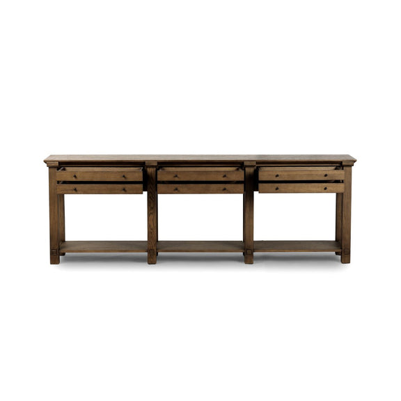 Gardendale Console Table - Tan Oak