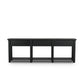 Gardendale Console Table - Stained Black Oak