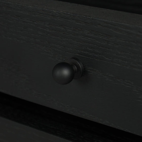 Gardendale Console Table - Stained Black Oak