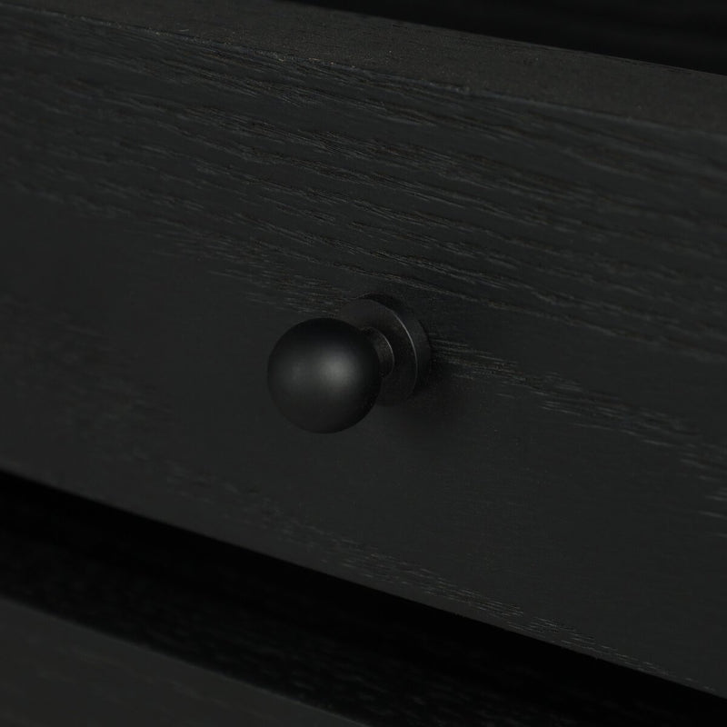 Gardendale Console Table - Stained Black Oak