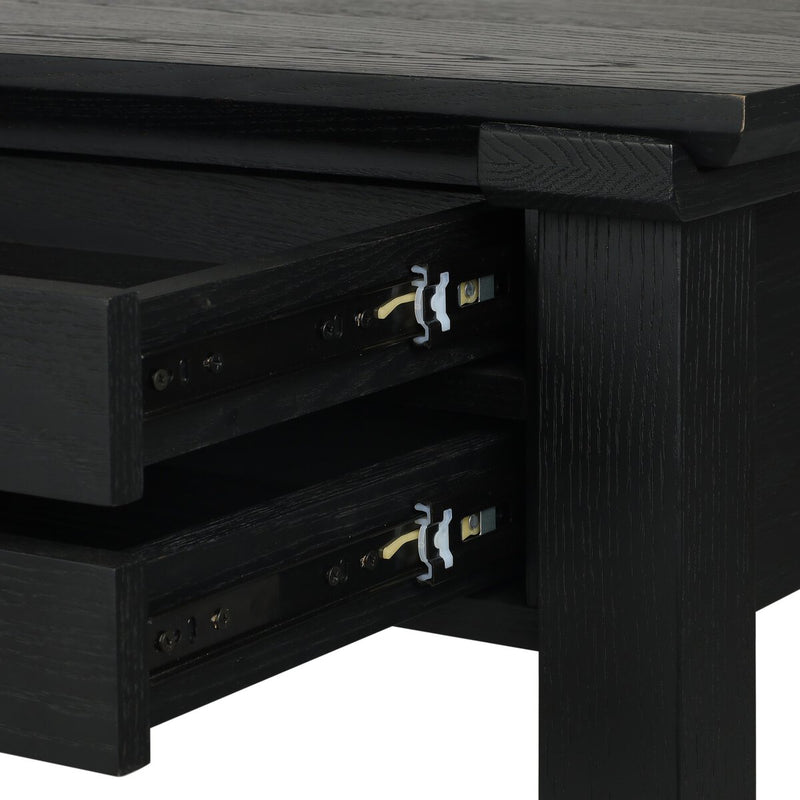 Gardendale Console Table - Stained Black Oak