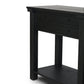 Gardendale Console Table - Stained Black Oak