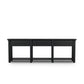 Gardendale Console Table - Stained Black Oak
