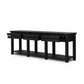 Gardendale Console Table - Stained Black Oak