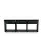 Gardendale Console Table - Stained Black Oak