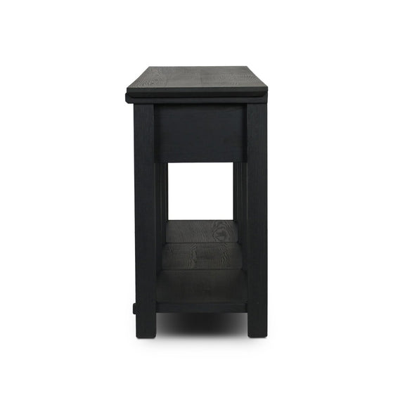 Gardendale Console Table - Stained Black Oak