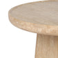 Zane End Table - Golden Travertine