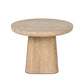 Zane End Table - Golden Travertine